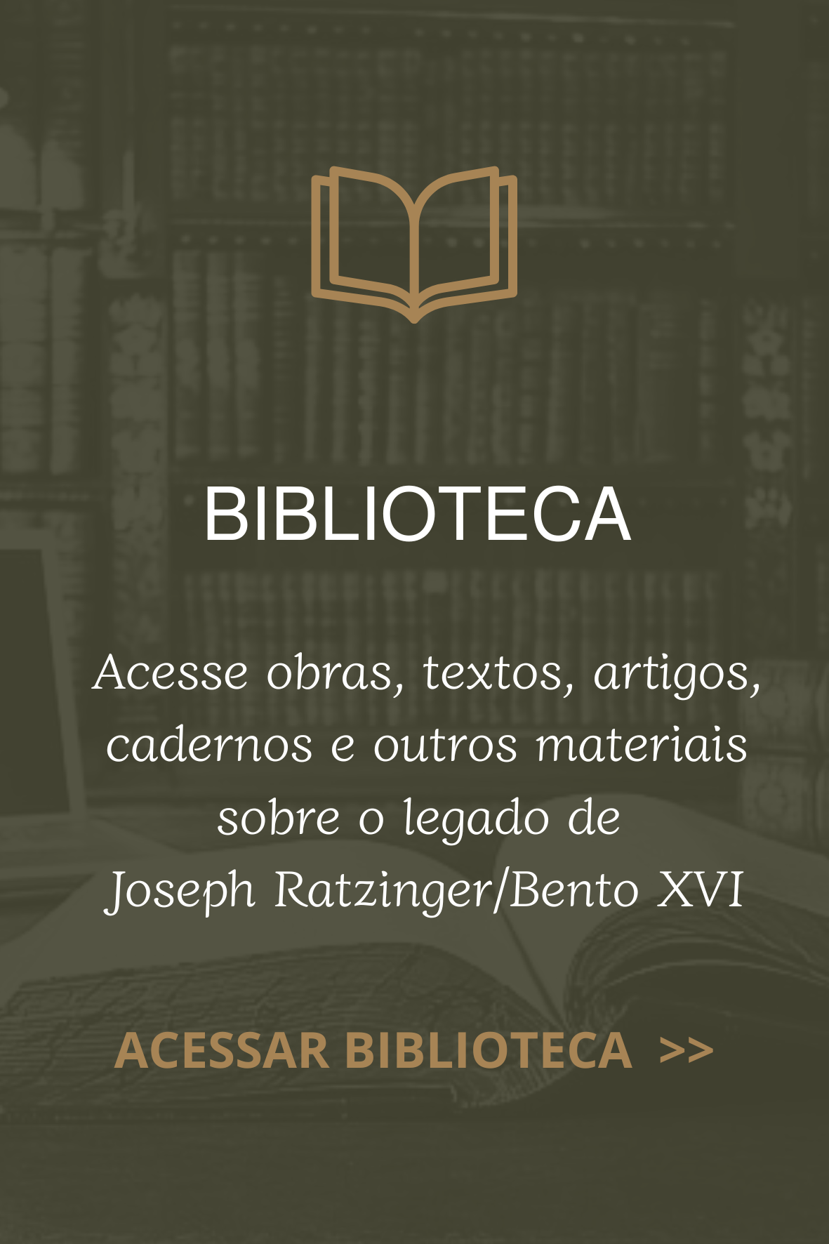 Academia Ratzinger - Biblioteca